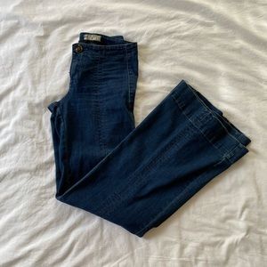 Free People Denim Flares